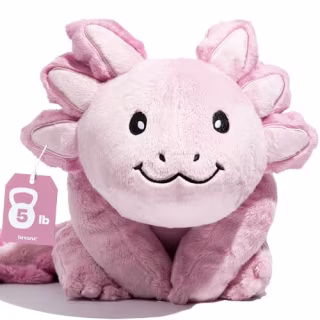 Brease Weighted Axolotl Stuffed Animal