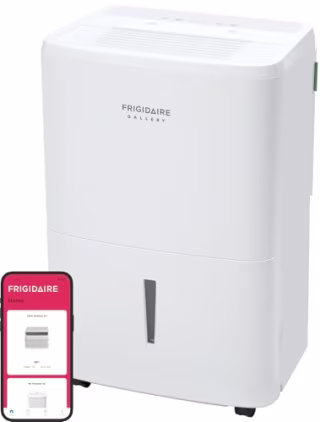 Frigidaire 2-in-1 Gallery 50-Pint Portable Dehumidifier with Wi-Fi