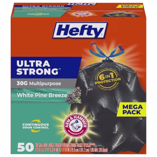 Hefty Ultra Strong 30-Gallon Trash Bags