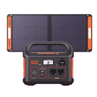 Jackery Explorer 300 with SolarSaga 100W Solar Panel
