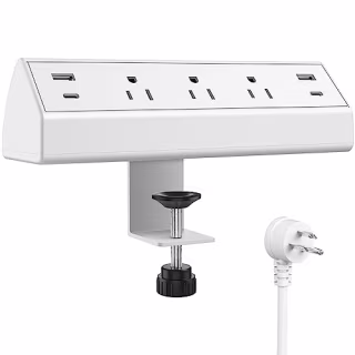 Desk Clamp Power Strip