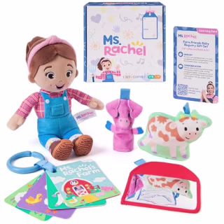 Ms. Rachel Official Farm Friends Baby Registry Gift Set