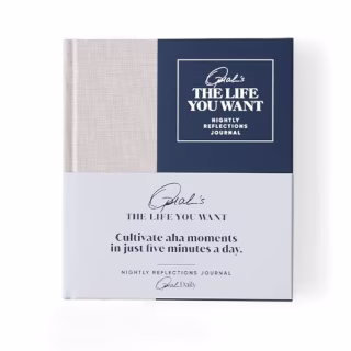Oprah's The Life You Want Nightly Reflections Journal