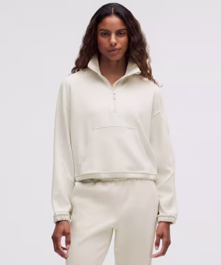 Lululemon Brushed Softstreme Half Zip