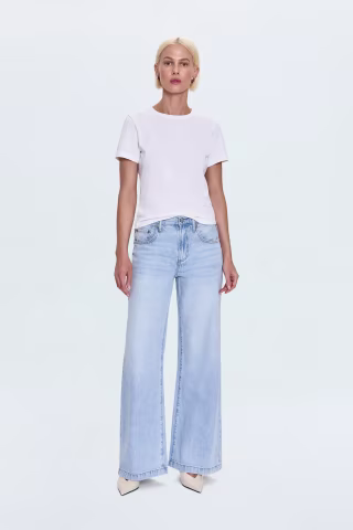 Pistola Jadyn Low Slung Palazzo Jean