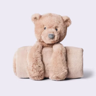 Cloud Island Plush Blanket with Soft Toy