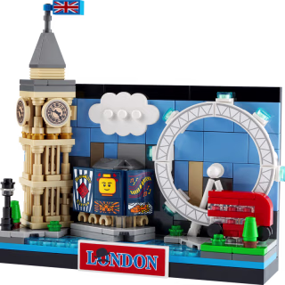 Lego London Postcard