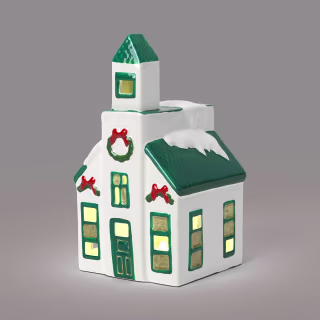 Threshold Ceramic LED Church Christmas