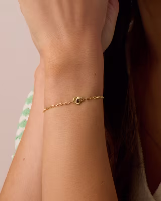 Gorjana Birthstone Heart Bracelet