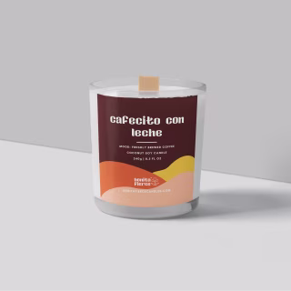 Bontia Fierce Cafecito Con Leche Candle