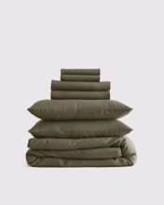Quince European Linen Deluxe Bedding Bundle