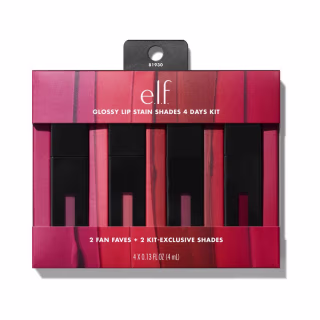E.l.f. Cosmetics Glossy Lip Stain Shades 4 Days Kit