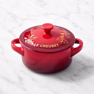 Le Creuset Stoneware Holly Mini Cocotte