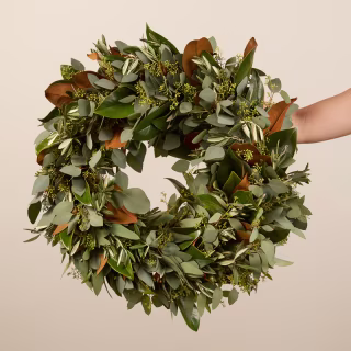 Bouqs Magnolia Wreath