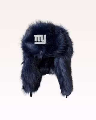 By Jill Martin New York Giants Faux Fur Trapper Hat