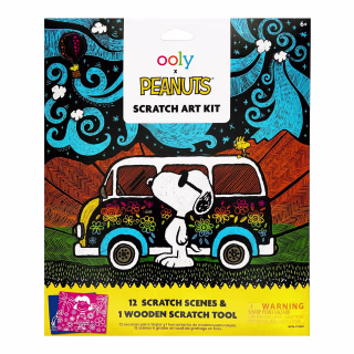 Ooly x Peanuts Scratch Art Kit 