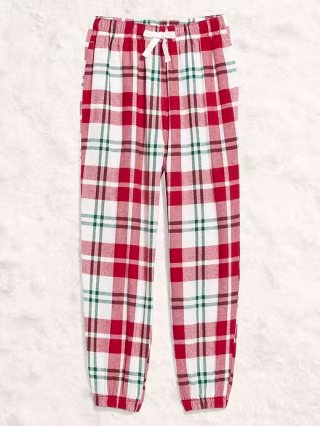 Plaid Flannel Pajama Joggers