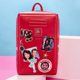 Loungefly "Saved By The Bell" Bayside High Locker Figural Mini Backpack