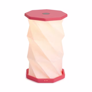 Twist Hexagon Portable Table Lamp