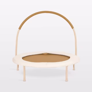 Gathre Ivory Toddler Trampoline with Handle