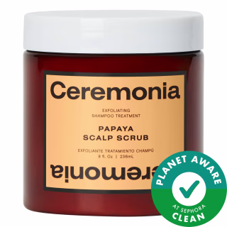 Ceremonia Papaya Scalp Scrub Shampoo