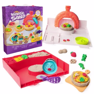 Kinetic Sand Squish Pizza Playset