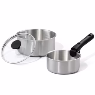 Carote 4 Pcs Stainless Steel Saucepan Set