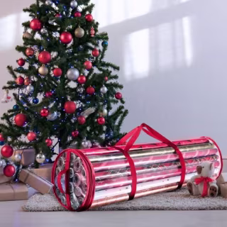 Hearth & Harbor Holiday Wrapping Paper Storage Bag