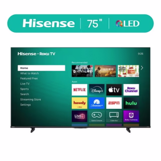 Hisense 75-in. Class H5 Series QLED 4K UHD Roku Smart TV