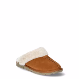 Joyspun Suede Clog Slippers