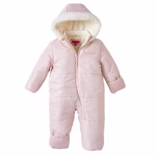 Pink Platinum Baby Girls' One-Piece Puffer