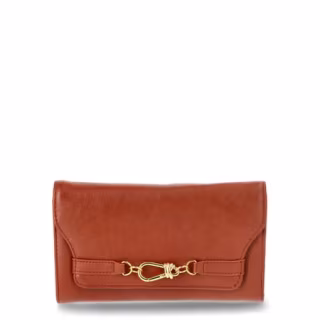 Time and Tru Scarlet Envelope Wallet