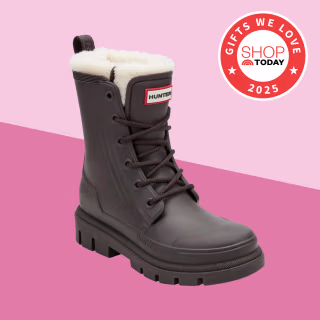 Hunter Diana Insulated Lace-Up Waterproof Booties