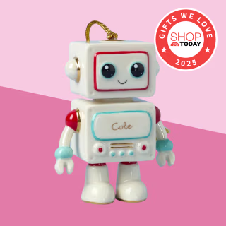 Lenox Personalized Robot Ornament