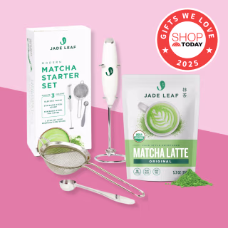 Jade Leaf Matcha Cafe Style Matcha Latte Mix Starter Bundle