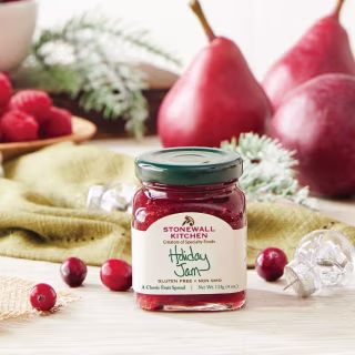 Stonewall Kitchen Holiday Sampler Collection Jams and Preserves Gift Set (6 Piece)