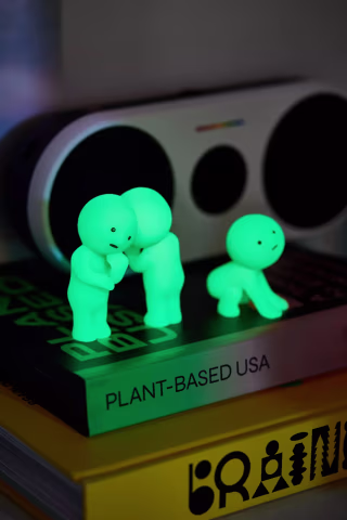 Smiski Glow-In-The-Dark Blind Box Figure