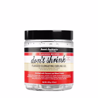 Aunt Jackie's Flaxseed Recipes Don't Shrink Curling Gel