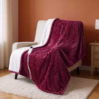 Bedsure GentleSoft Heated Blanket Throw