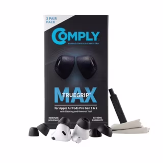 Comply TrueGrip Max Memory Foam Earbud Tips