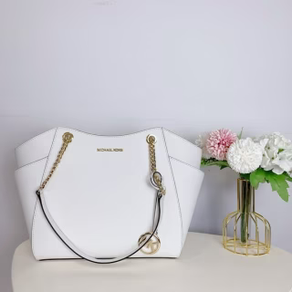 Michael Kors Jet Set Travel Large Chain Shoulder Tote