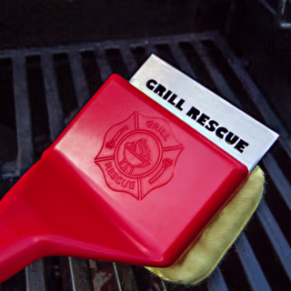 Grill Rescue Grill Brush with Scraper