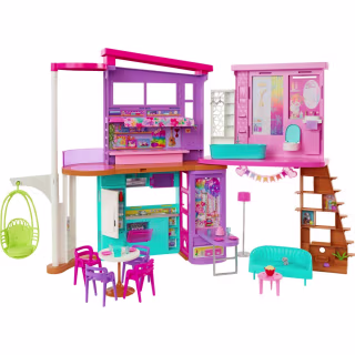 Barbie Vacation House 42" Dollhouse Playset