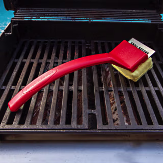Grill Rescue Grill Brush with Scraper