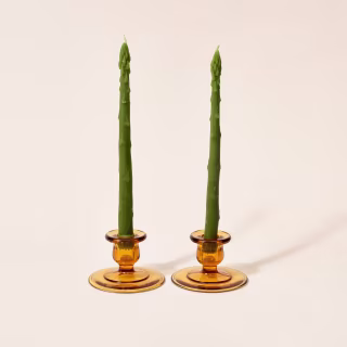 Happy Organics Beeswax Asparagus Tapers