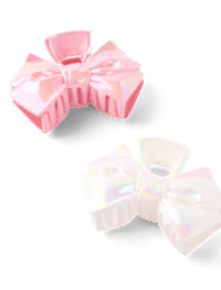 The Children's Place Girls Bow Claw Clip 2-Pack