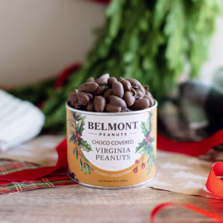 Belmont Peanuts Holiday Chocolate Covered Peanuts