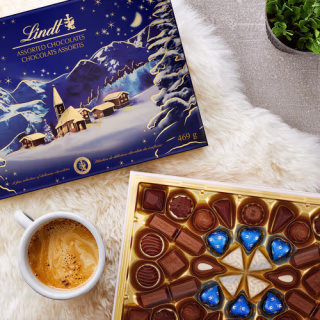 Lindt Holiday Winter Village Box