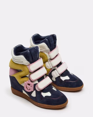 Mavis Navy Suede