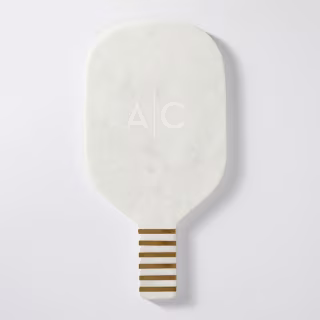 Mark & Graham Pickleball Marble Cheese Board